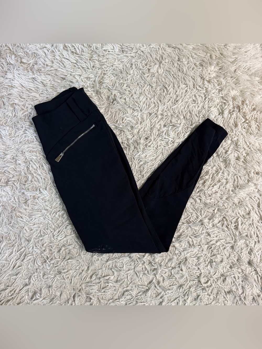 Women’s Small Black Reigns Knee Patch Horseback Riding Breeches
